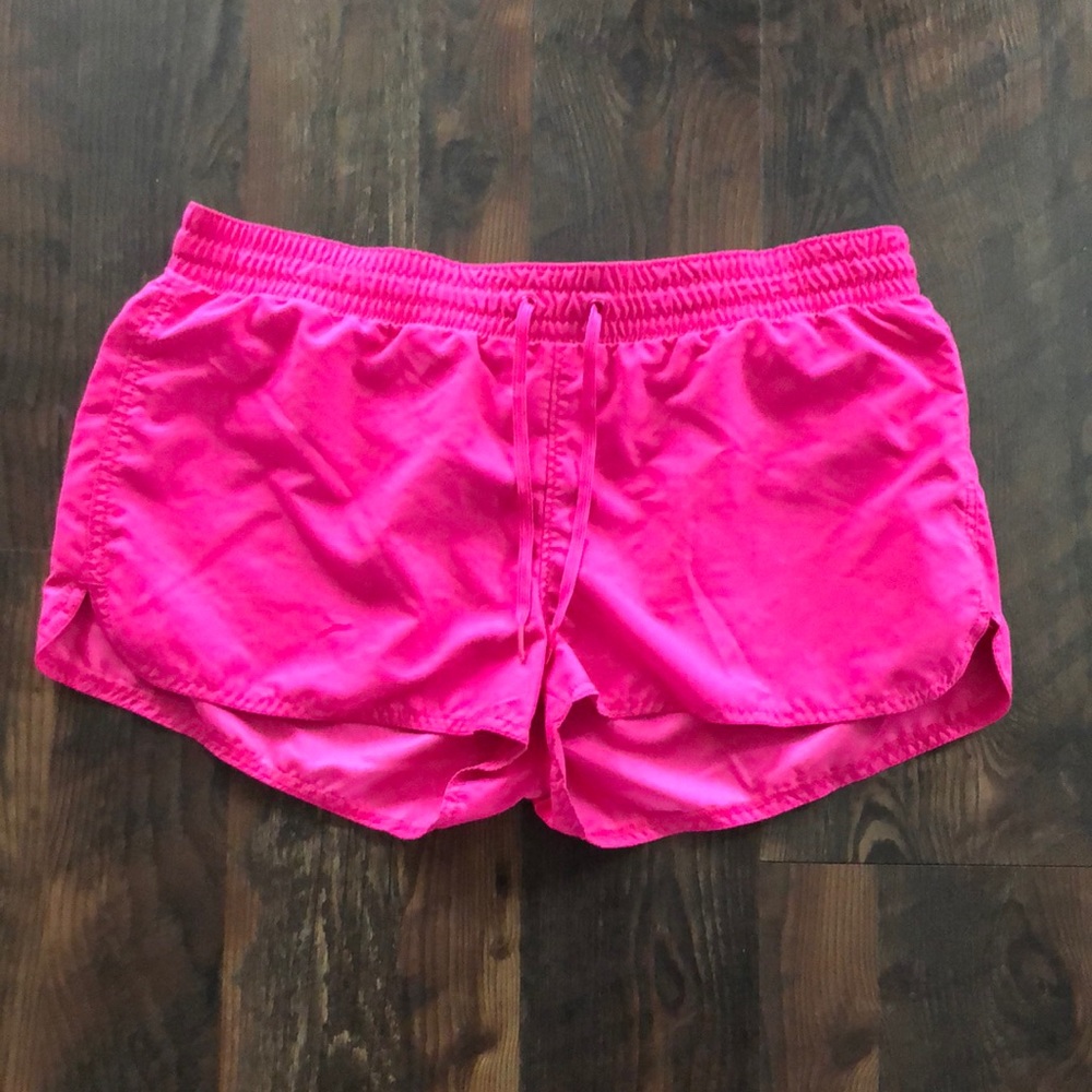 Old Navy Hot Pink Drawstring Swim Shorts